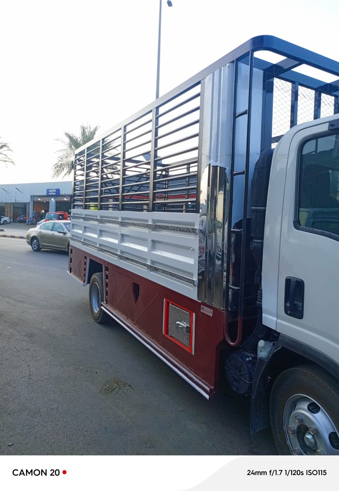 نظام رفع تركي متكامل مع صندوق احترافي للشاحنات